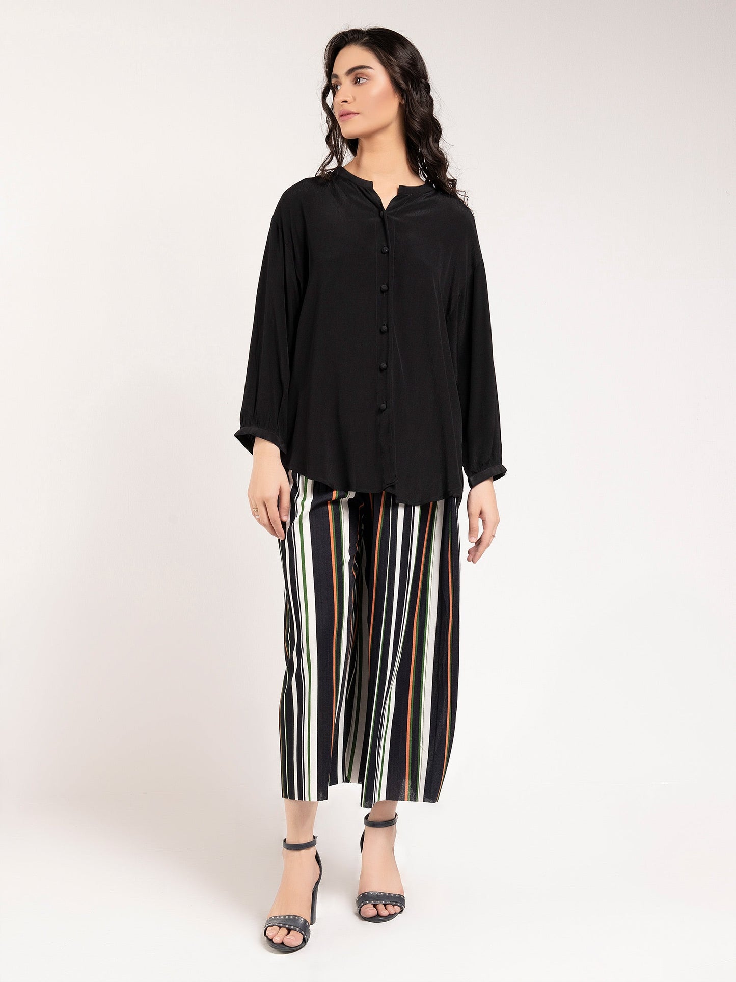 Plain Button Down Top