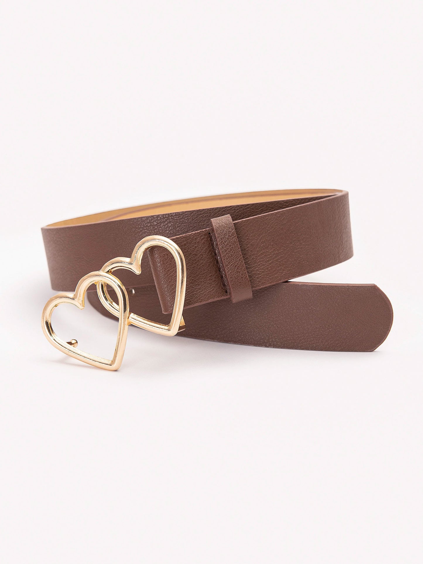 Heart-Shaped Buckle Belt