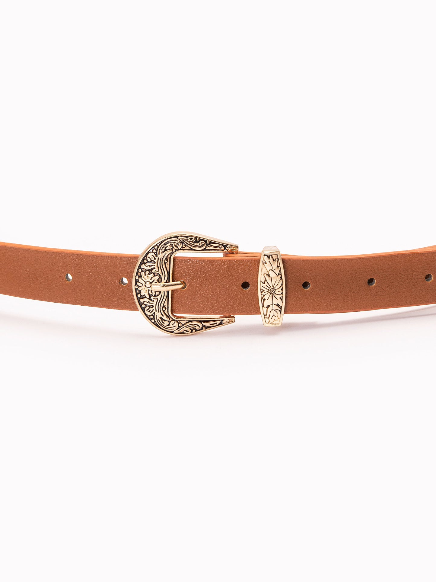 Impressionable Metallic Belt
