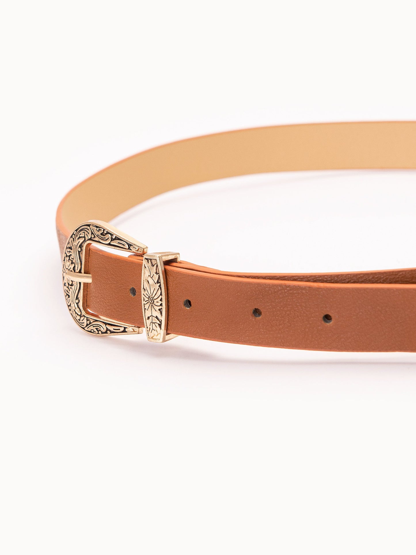 Impressionable Metallic Belt