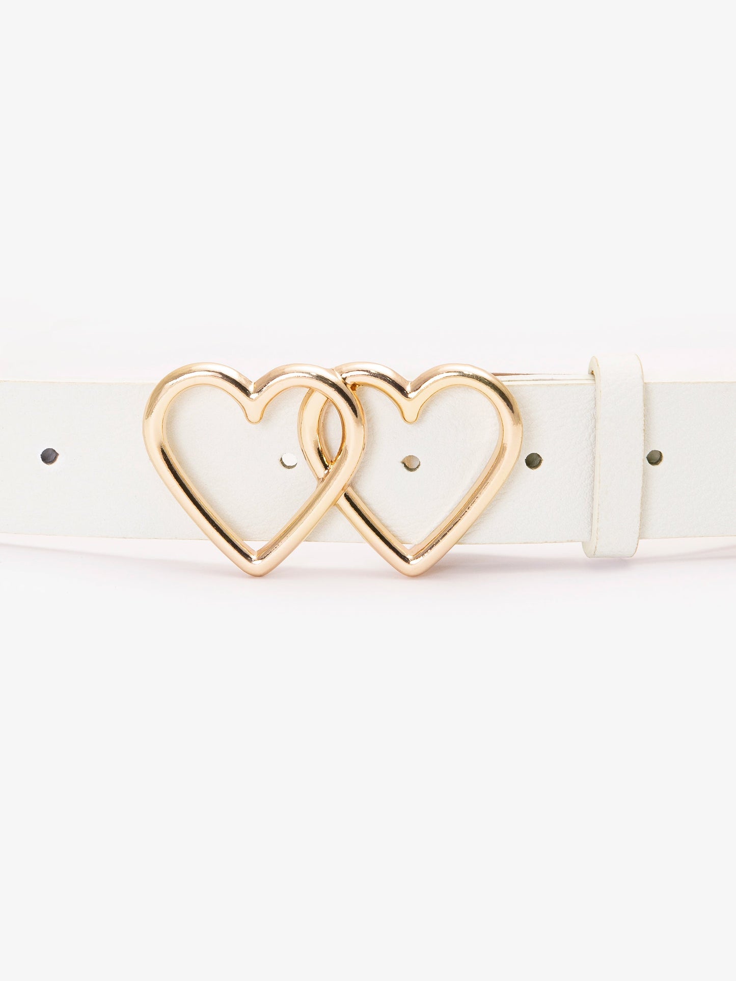 Heart-Shaped Buckle Belt