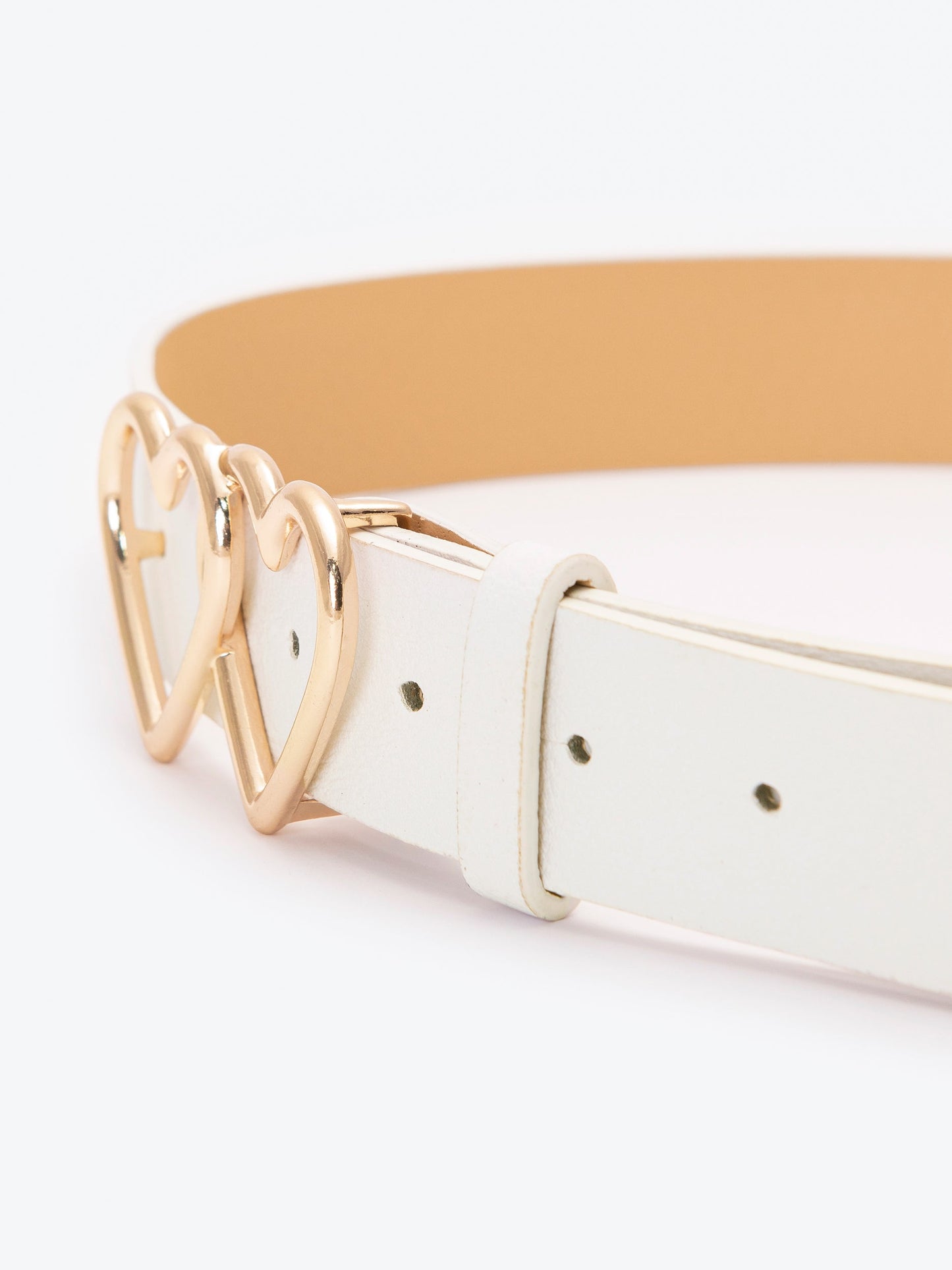 Heart-Shaped Buckle Belt