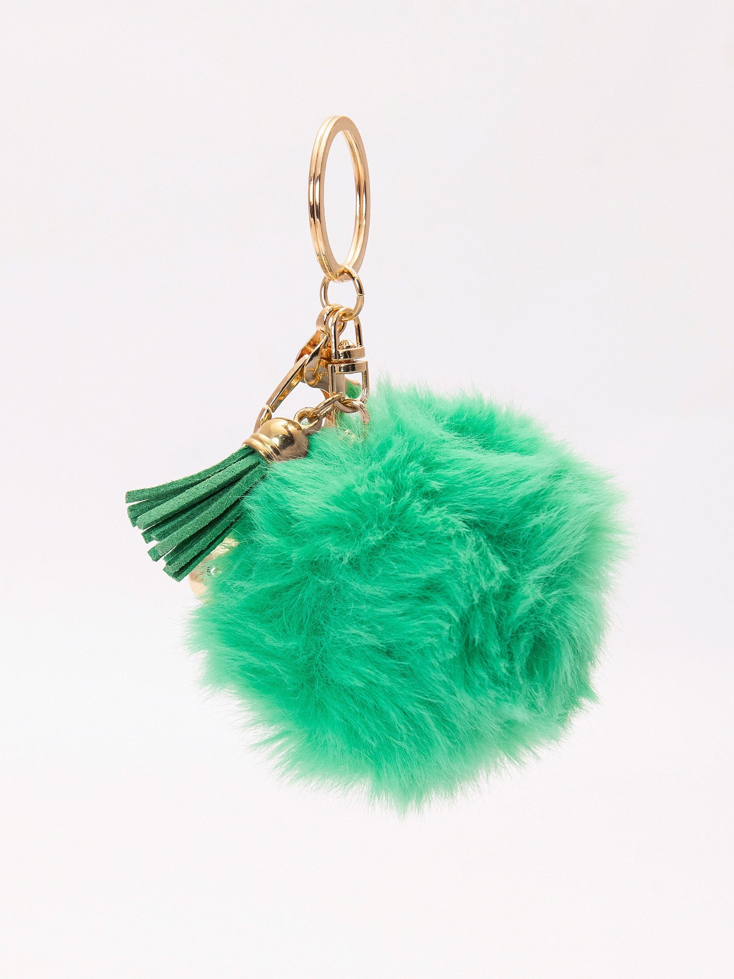 Tassled Pompom Keychain