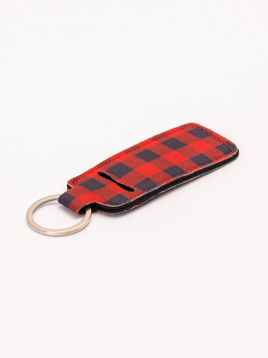 Checkered Keychain