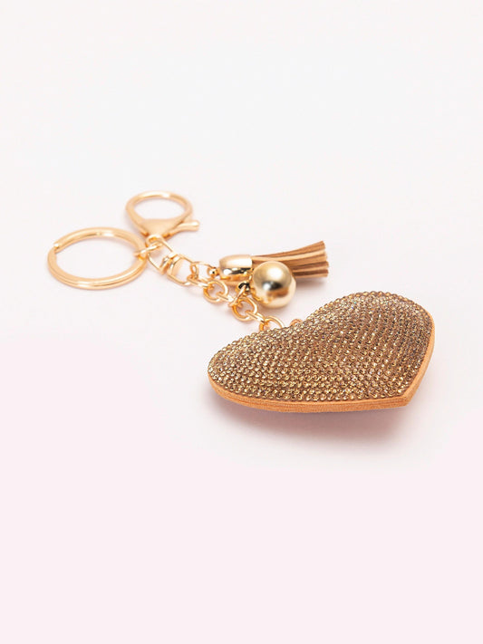 Heart-Shaped Keychain