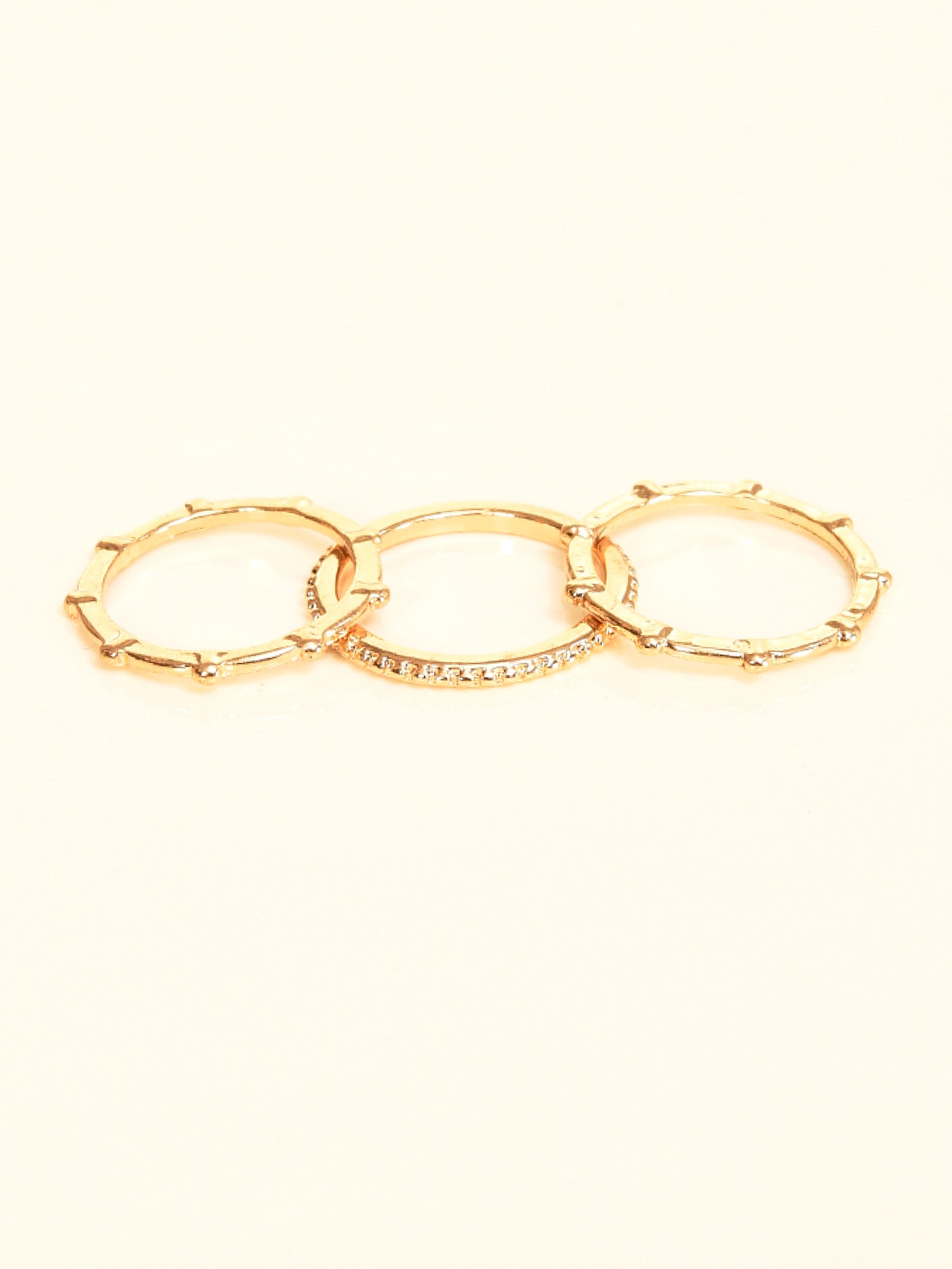 Contemporary Rings Set