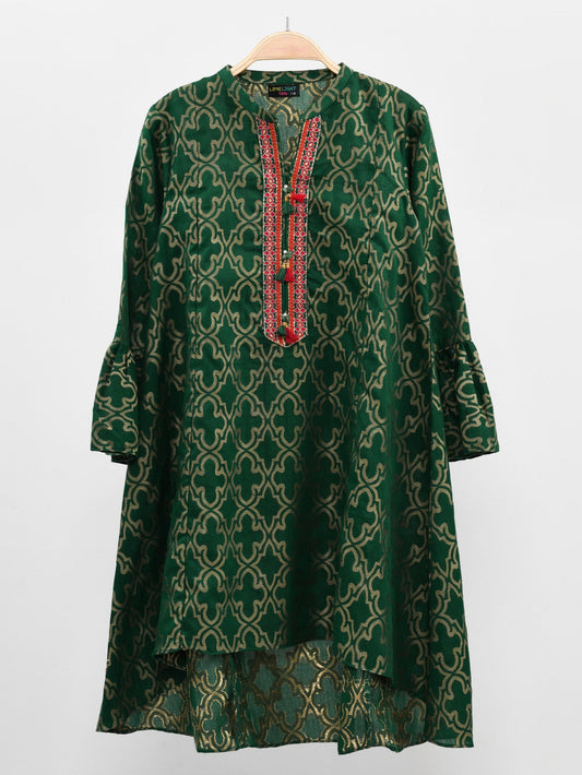 Embroidered Jacquard Shirt