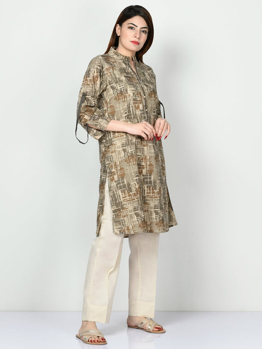 Embroidered Cambric Shirt