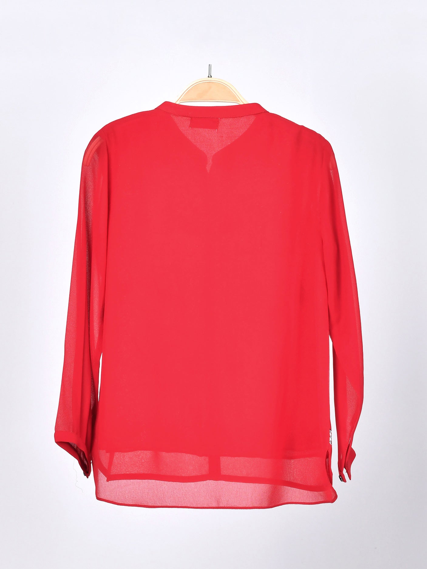 Embroidered Chiffon Top