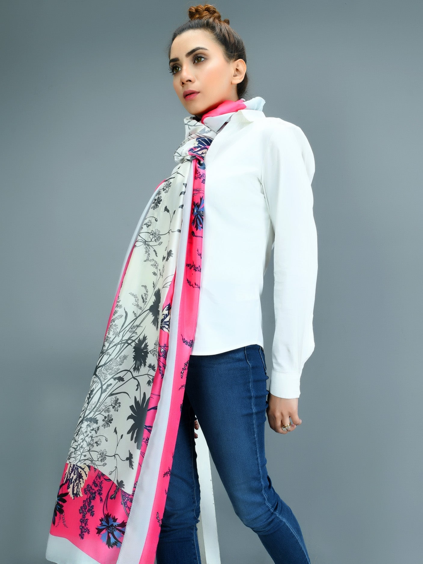 Printed Silk Scarf