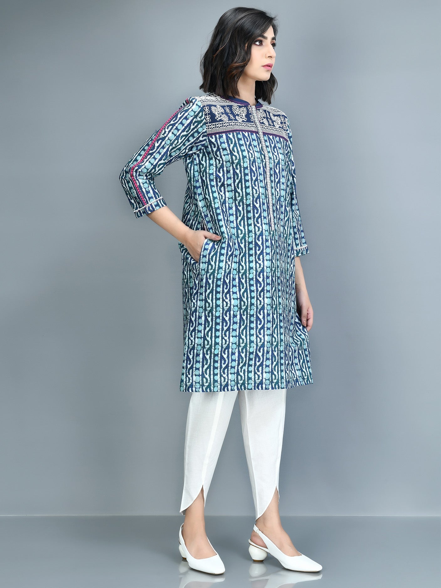 Embroidered Winter Cotton Shirt