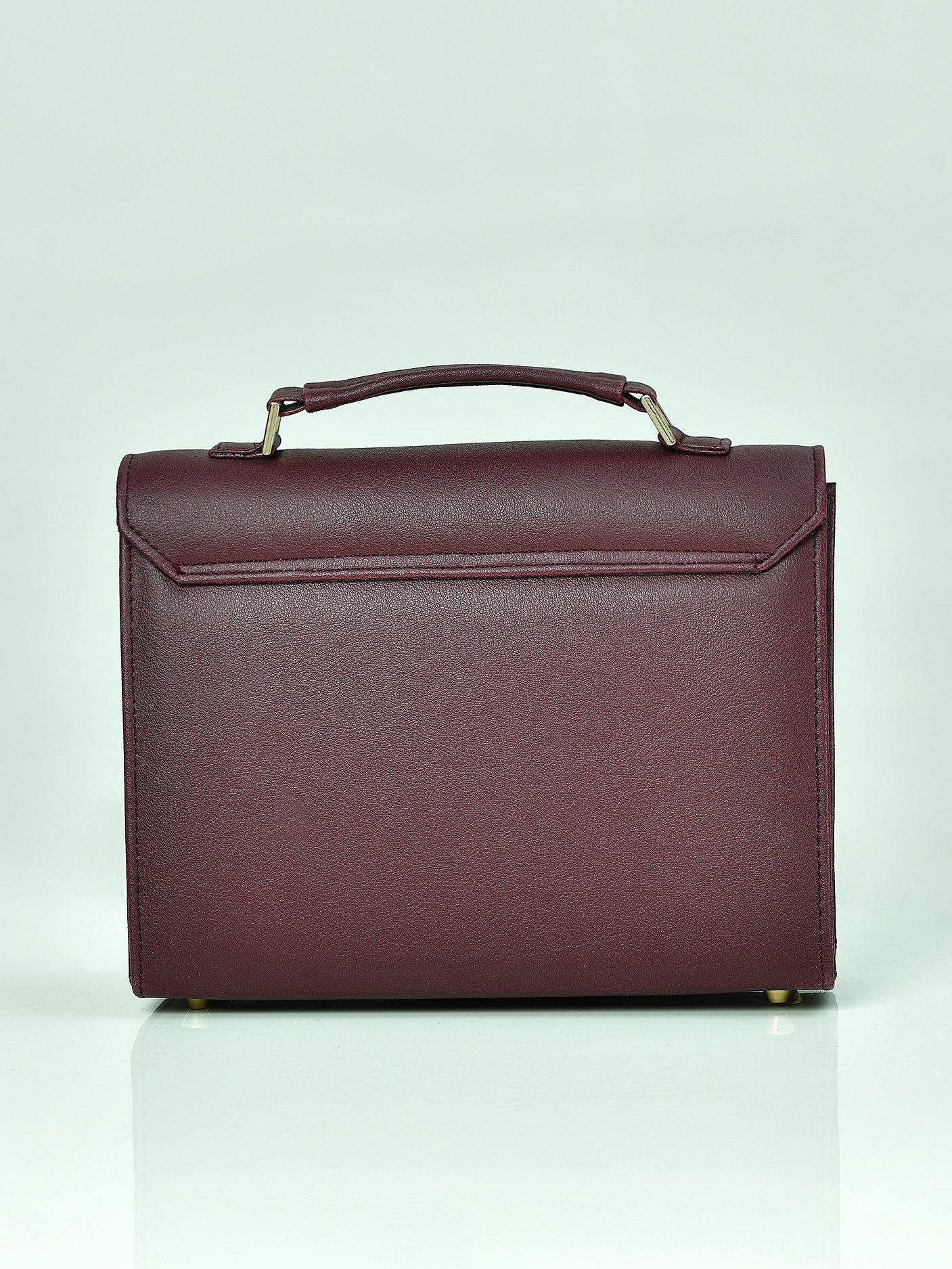 Embroidered Box Hand Bag