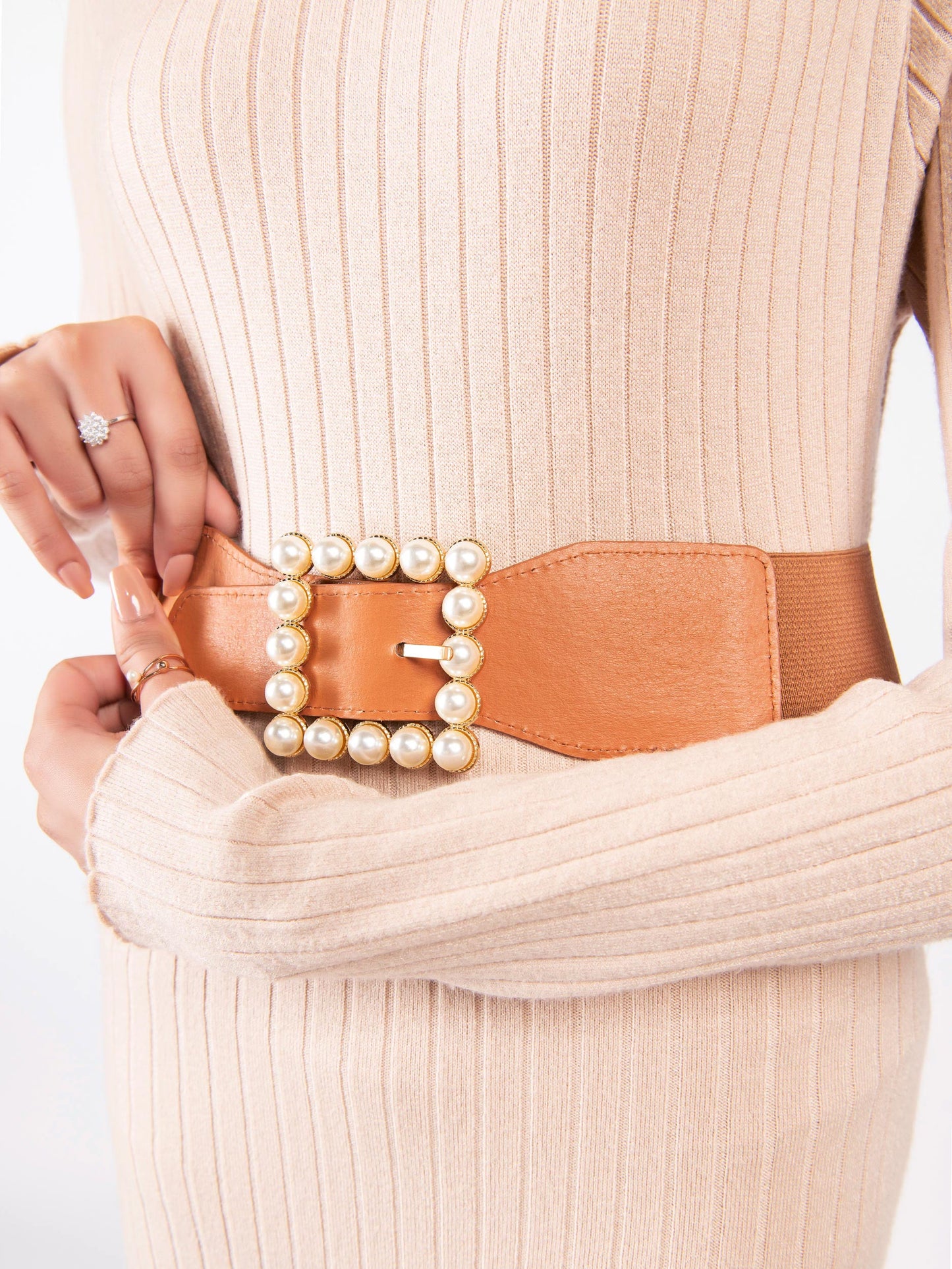 Embellished Buckle Belt