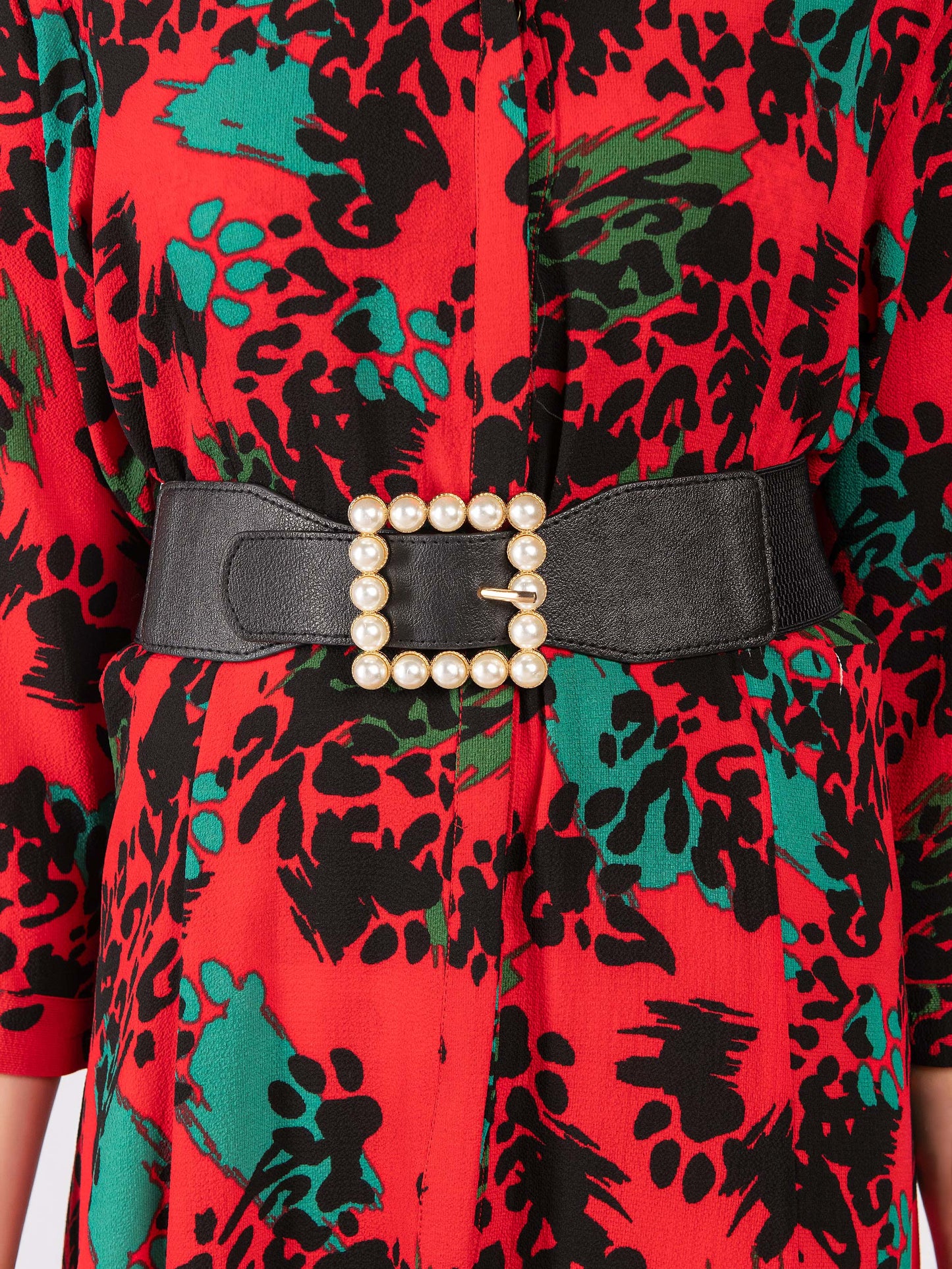 Embellished Buckle Belt