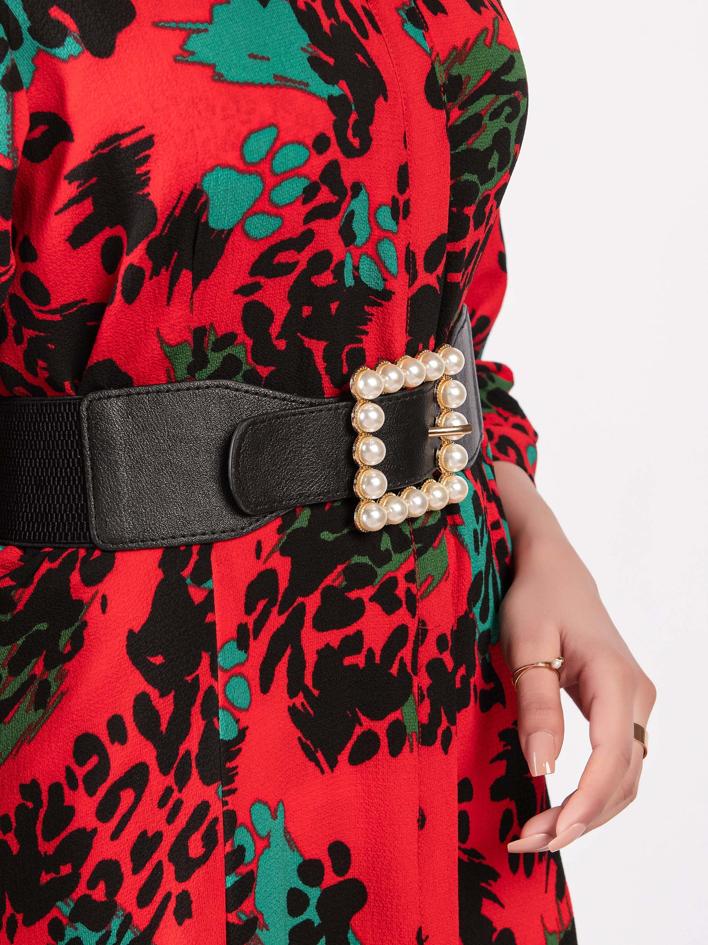 Embellished Buckle Belt