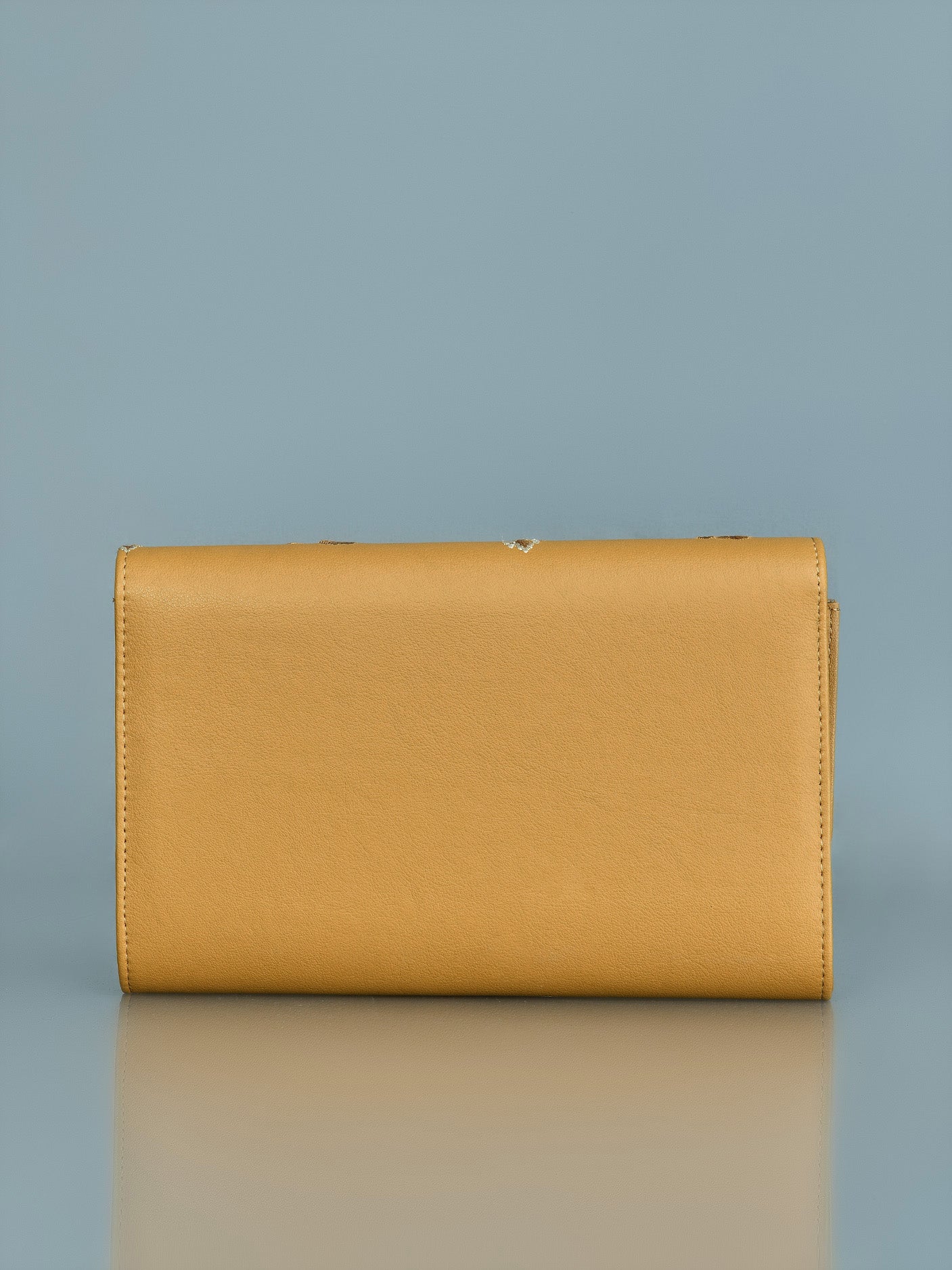 Floral Embroidered Clutch