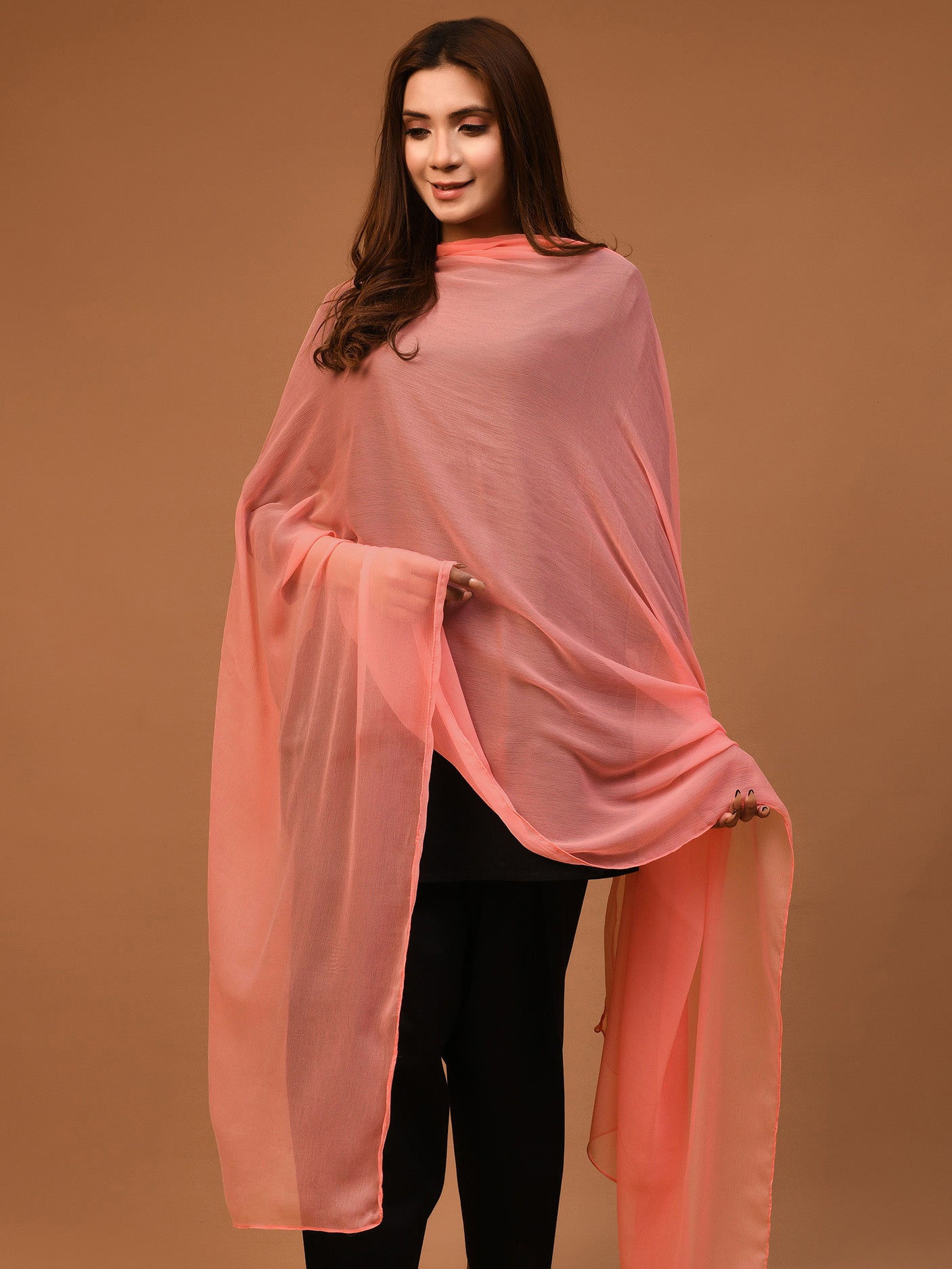 Chiffon Dupatta - Light Skin
