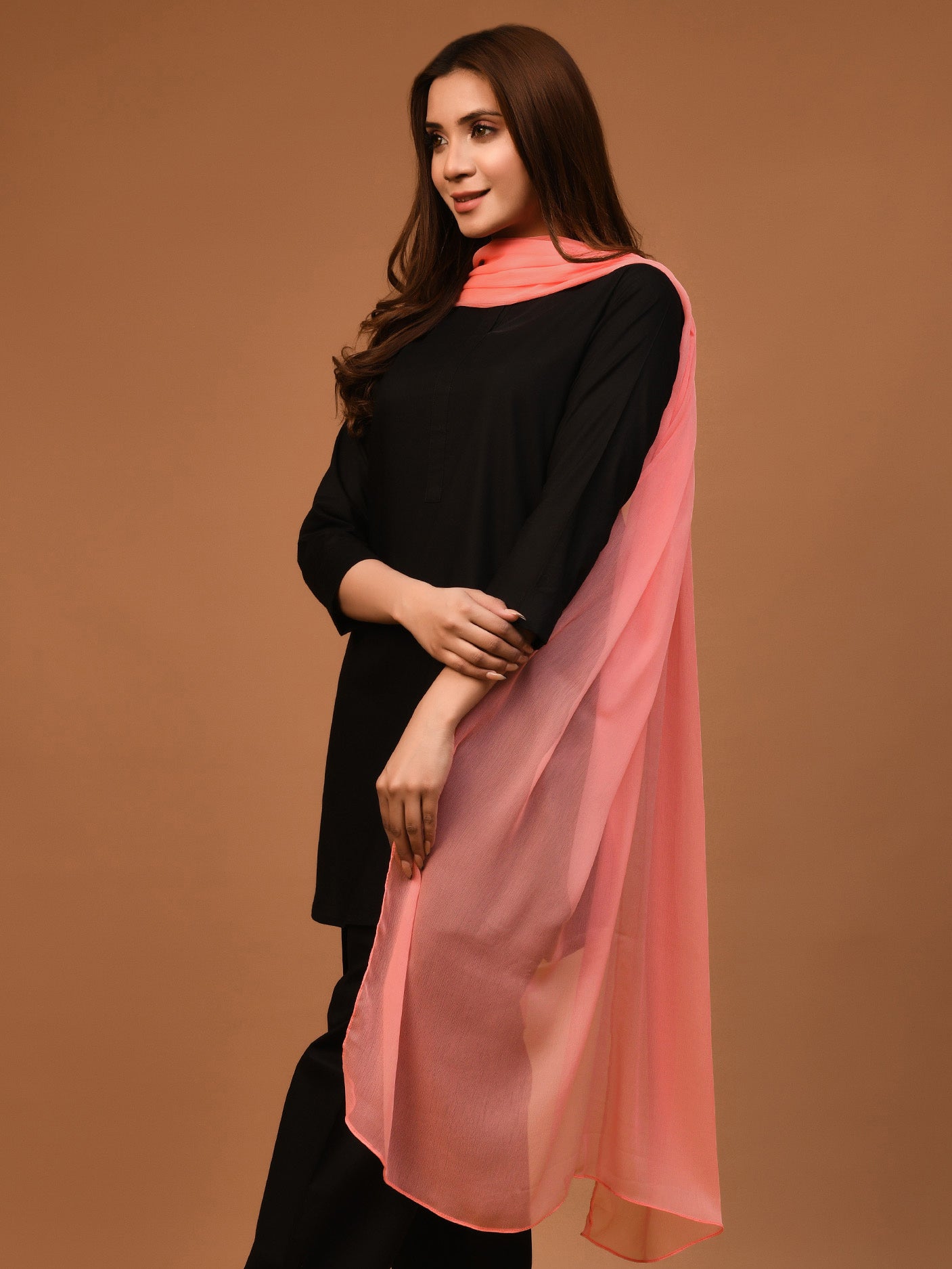 Chiffon Dupatta - Light Skin