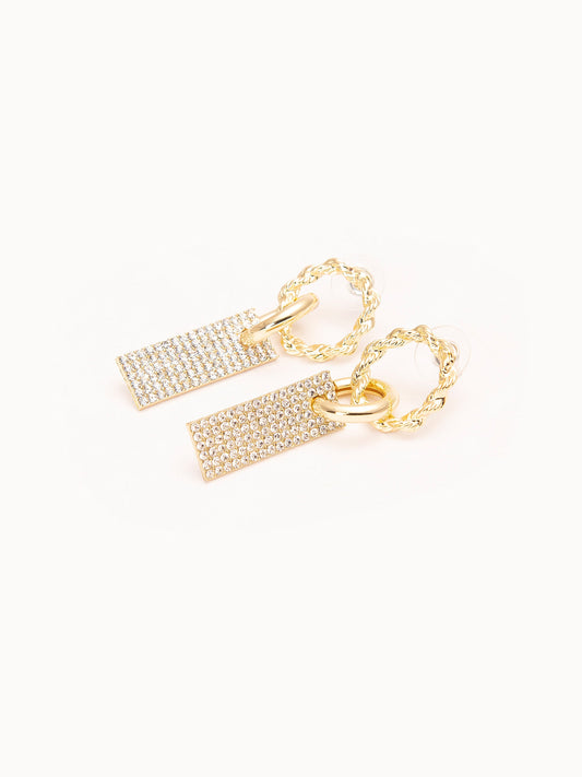 Embellished Drop Earrings