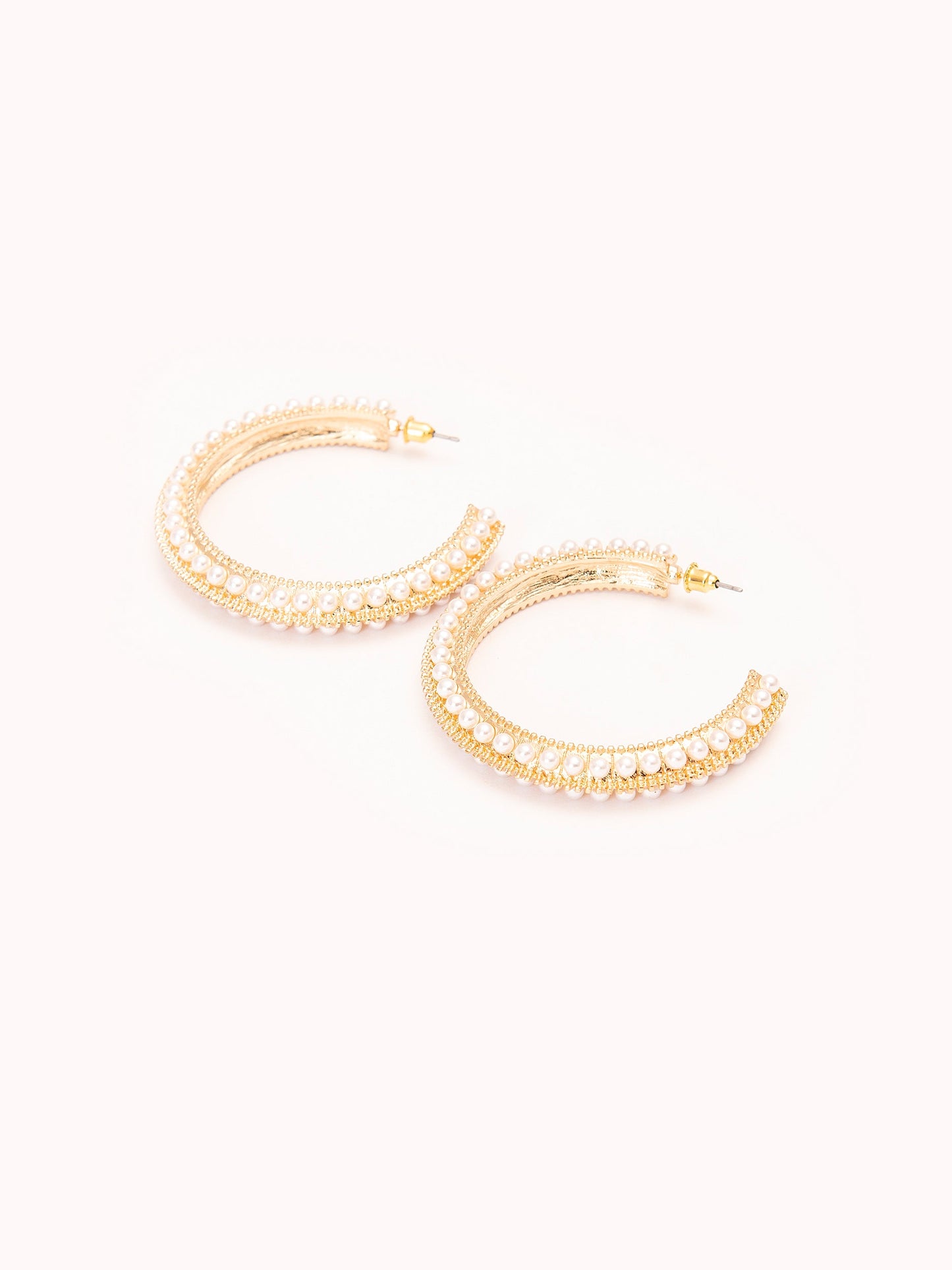 Embellished Hoop Earrings