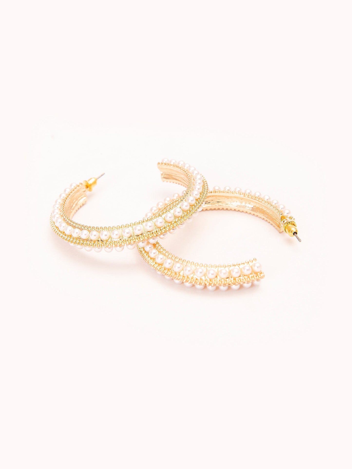 Embellished Hoop Earrings