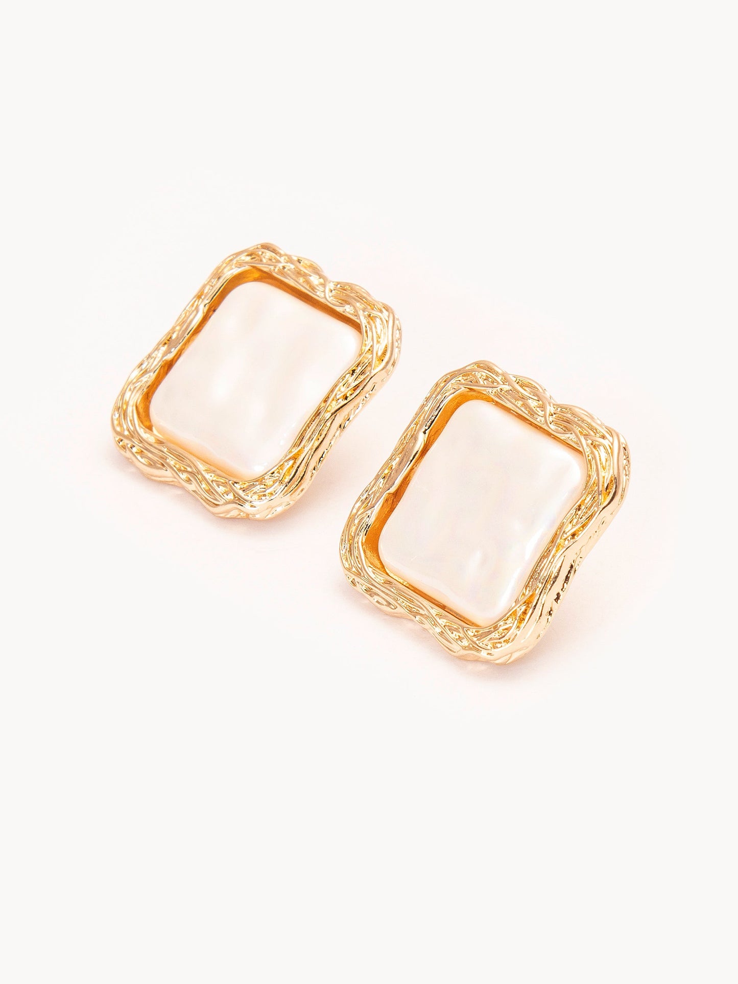 Square-Shaped Earrings
