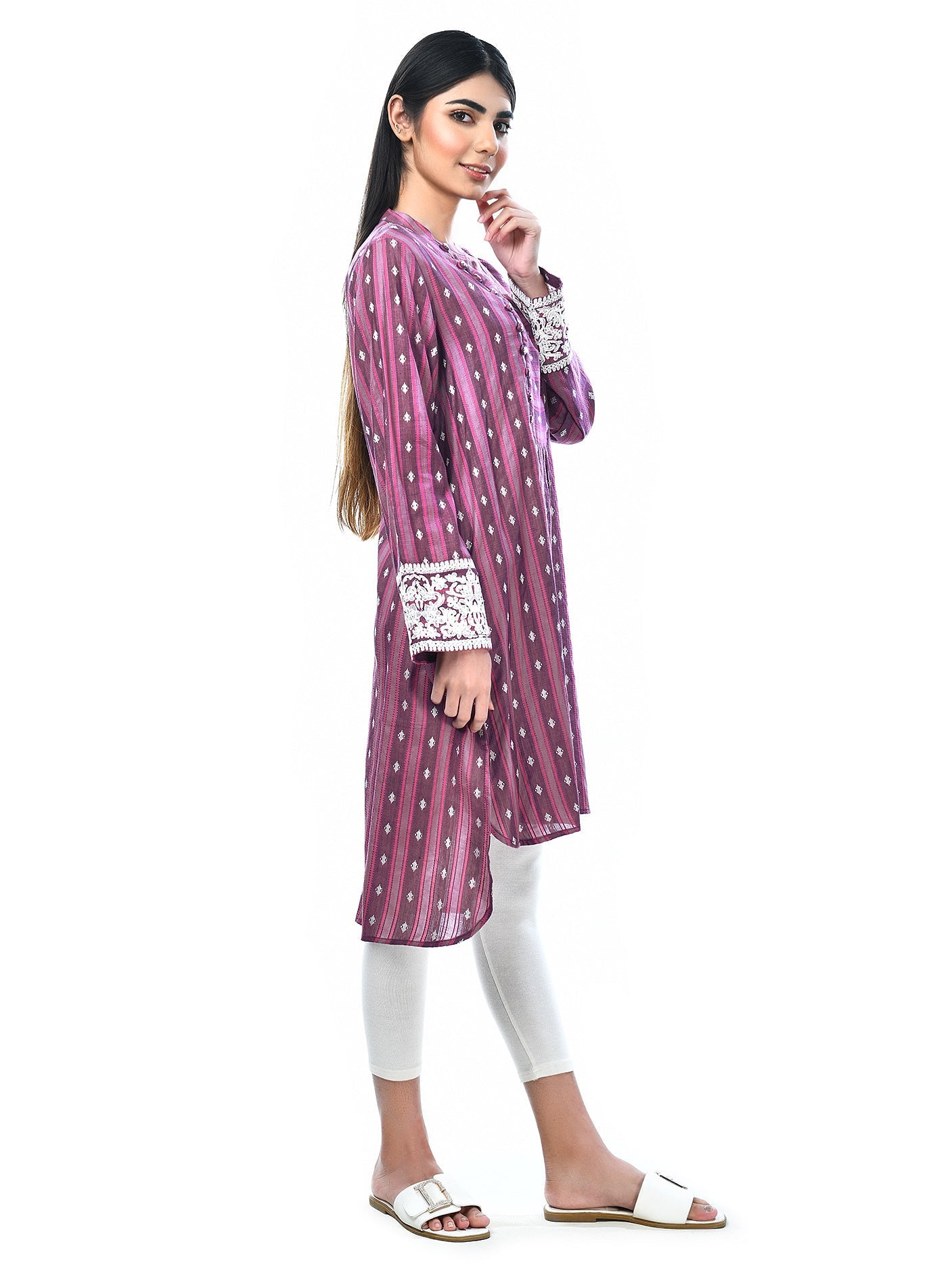 Khaadi Embroidered Shirt