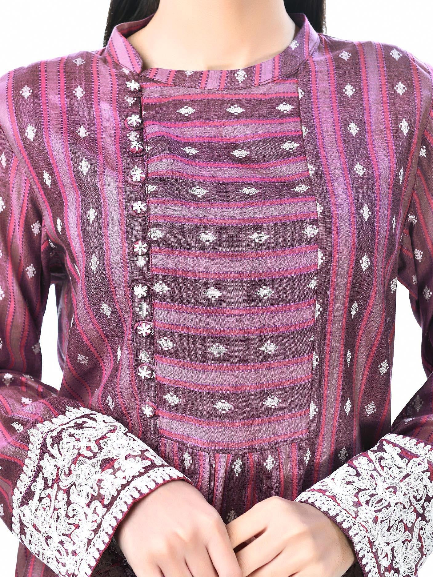 Khaadi Embroidered Shirt