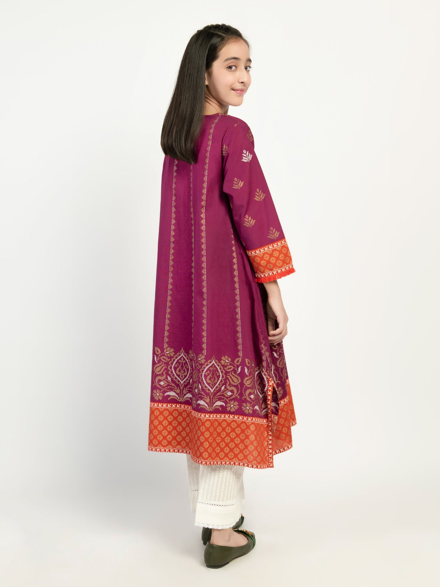 Gold Pasted Winter Cotton Shirt