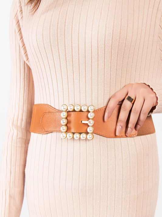 Embellished Buckle Belt