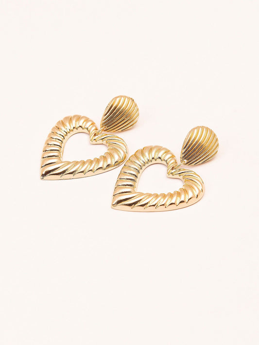 Heart-Shaped Earrings