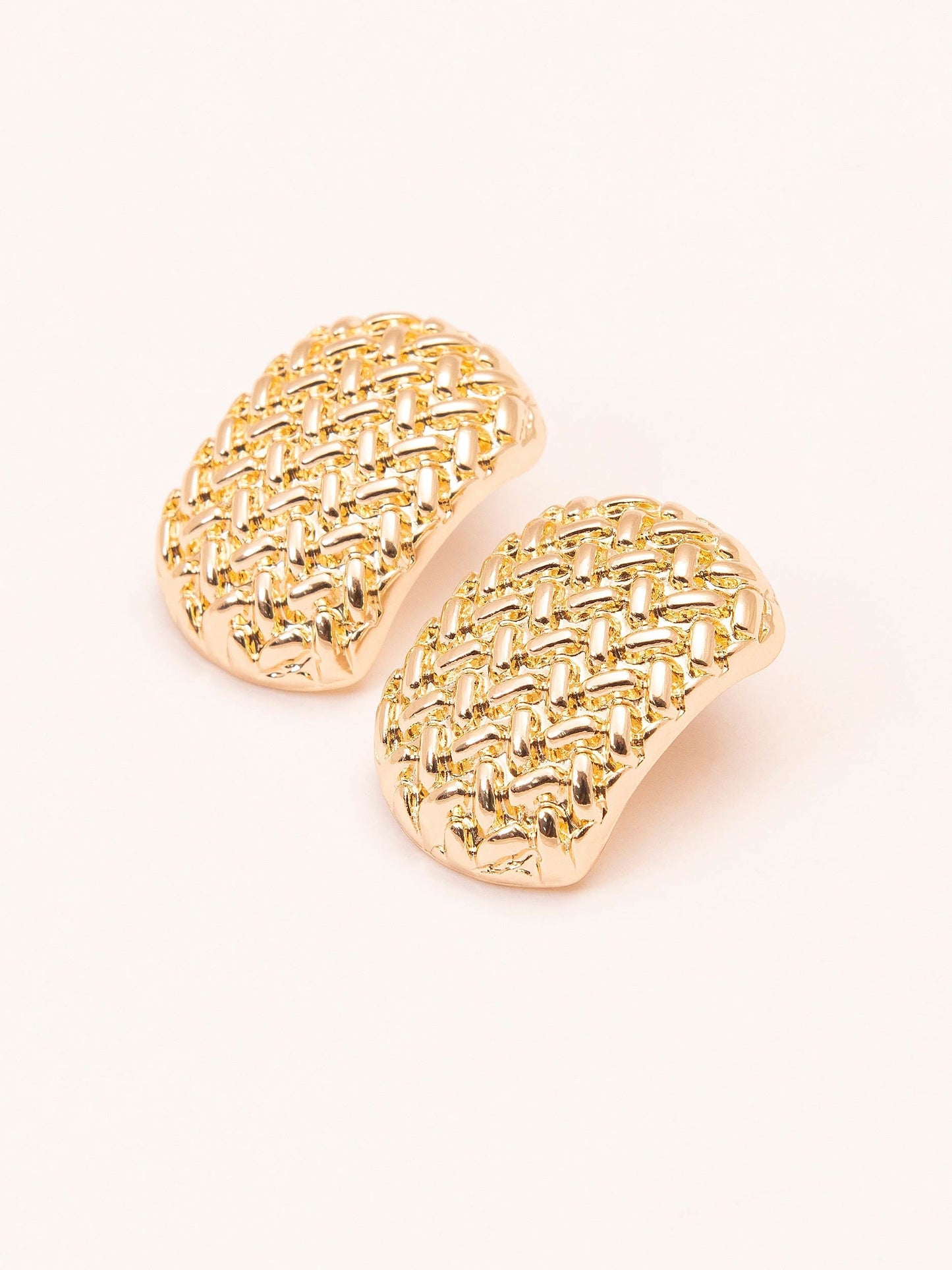 Criss-Cross Stud Earrings