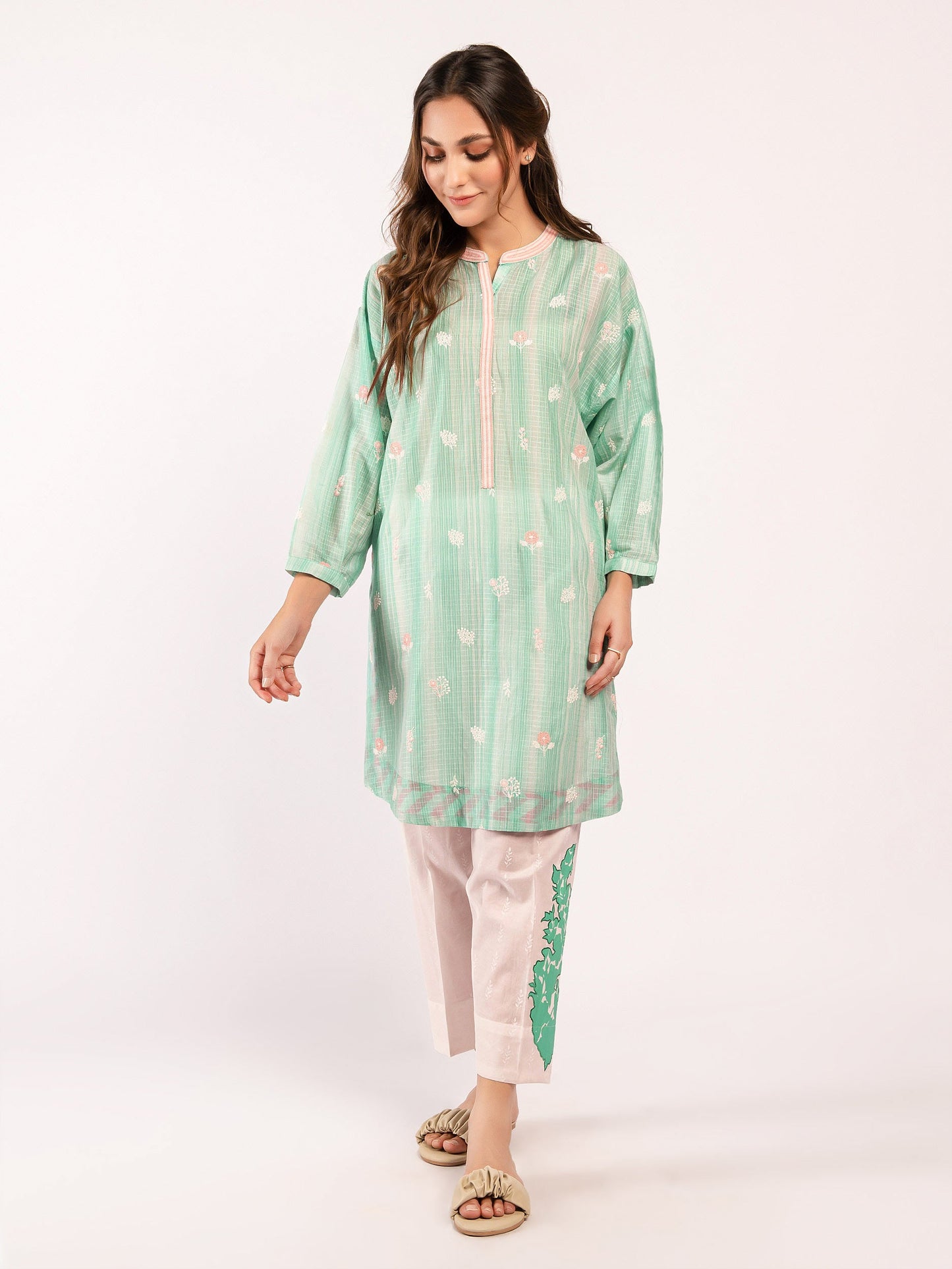 Embroidered Lawn Suit