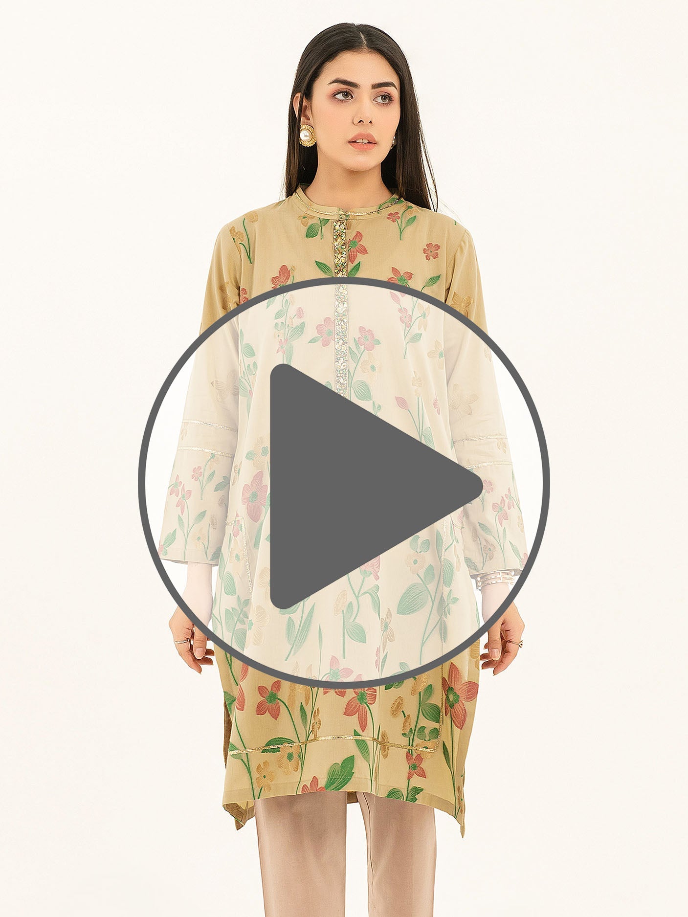 Embellished Jacquard Shirt