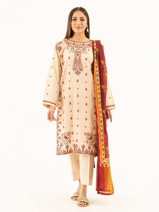 Embroidered Lawn Suit