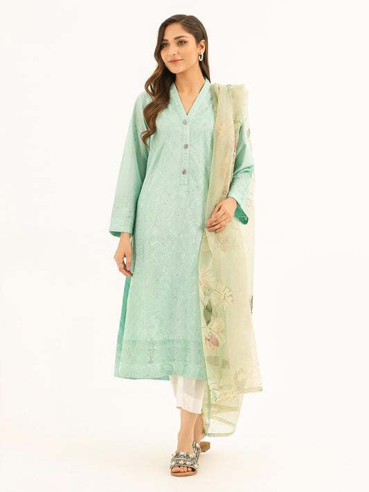 Embroidered Lawn Suit