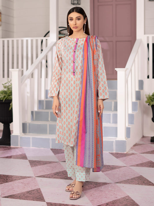 3 Piece Embroidered Jacquard Suit