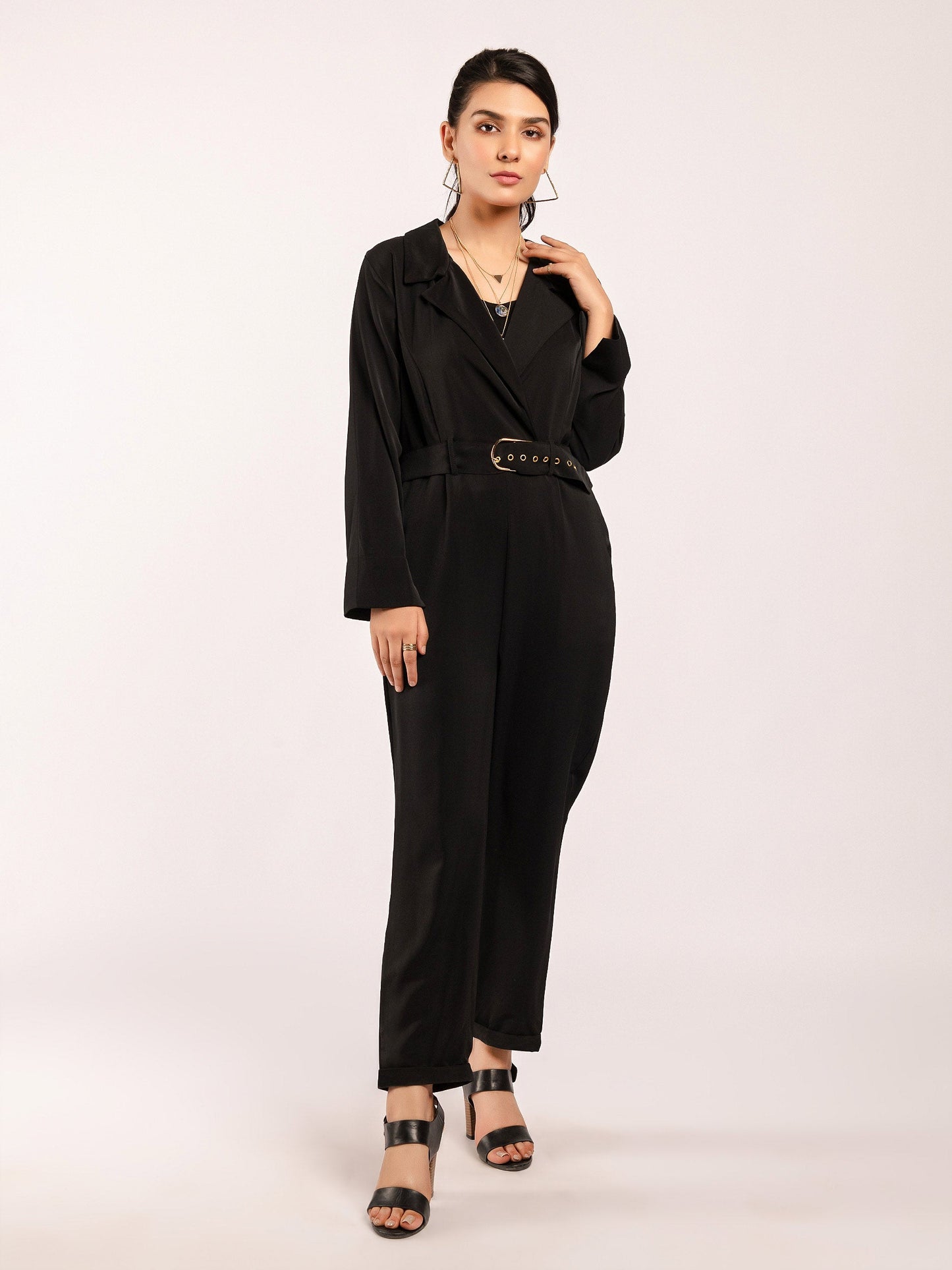 Buckled Grip Jumpsuit