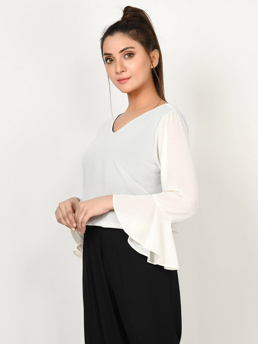 Flare Sleeved Top