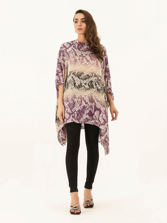 Printed Silk Top