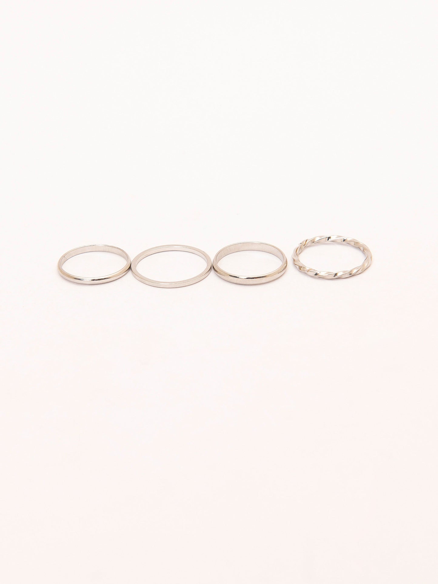 Silver Ring Set