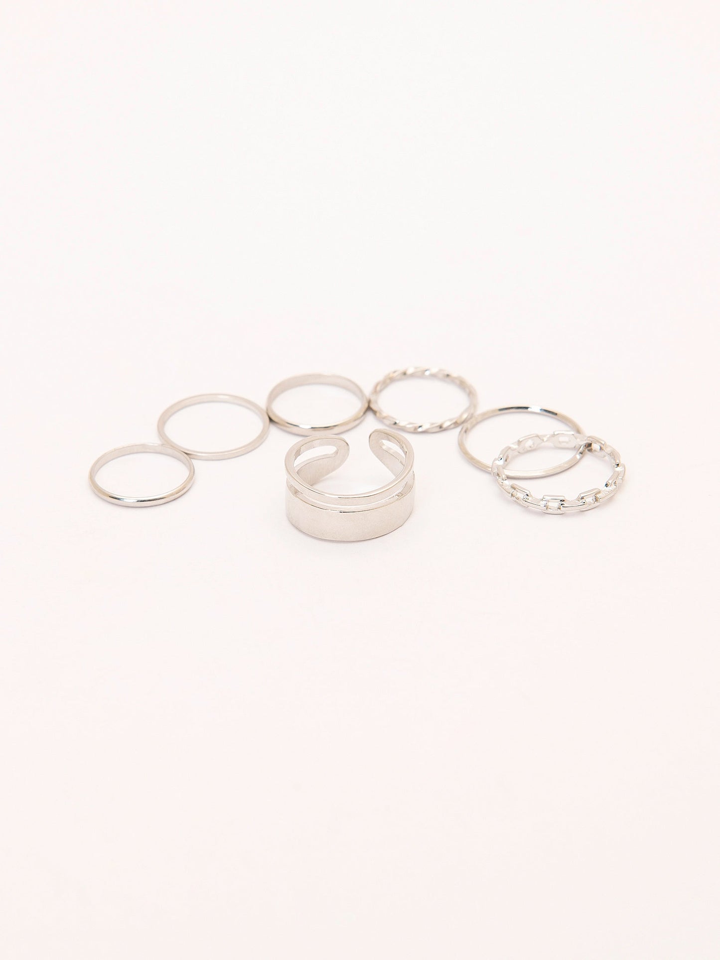 Silver Ring Set