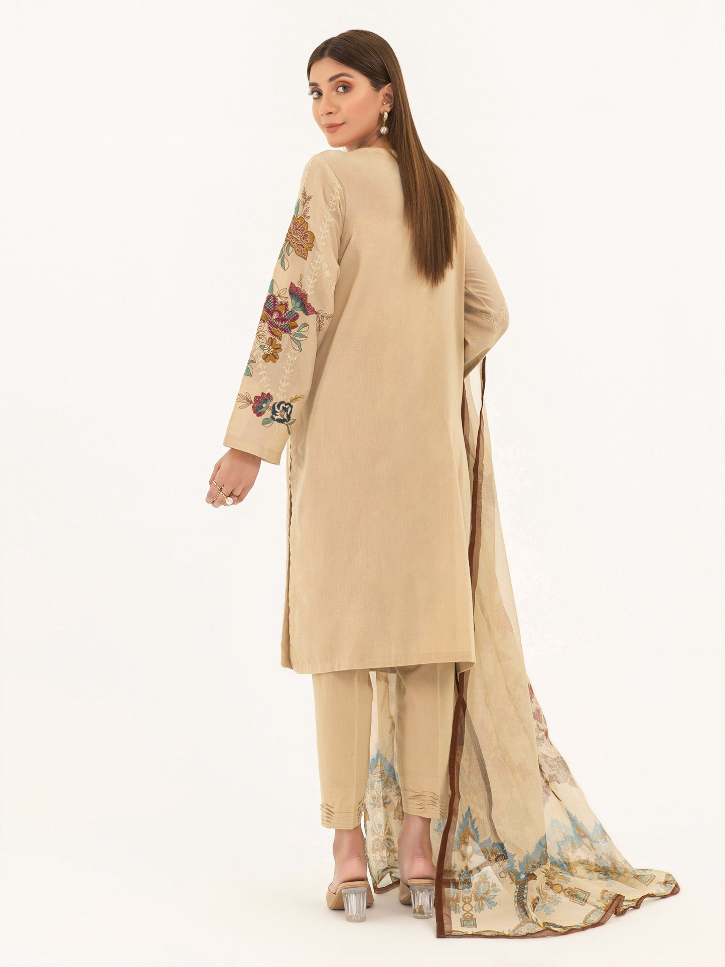 Embroidered Lawn Suit