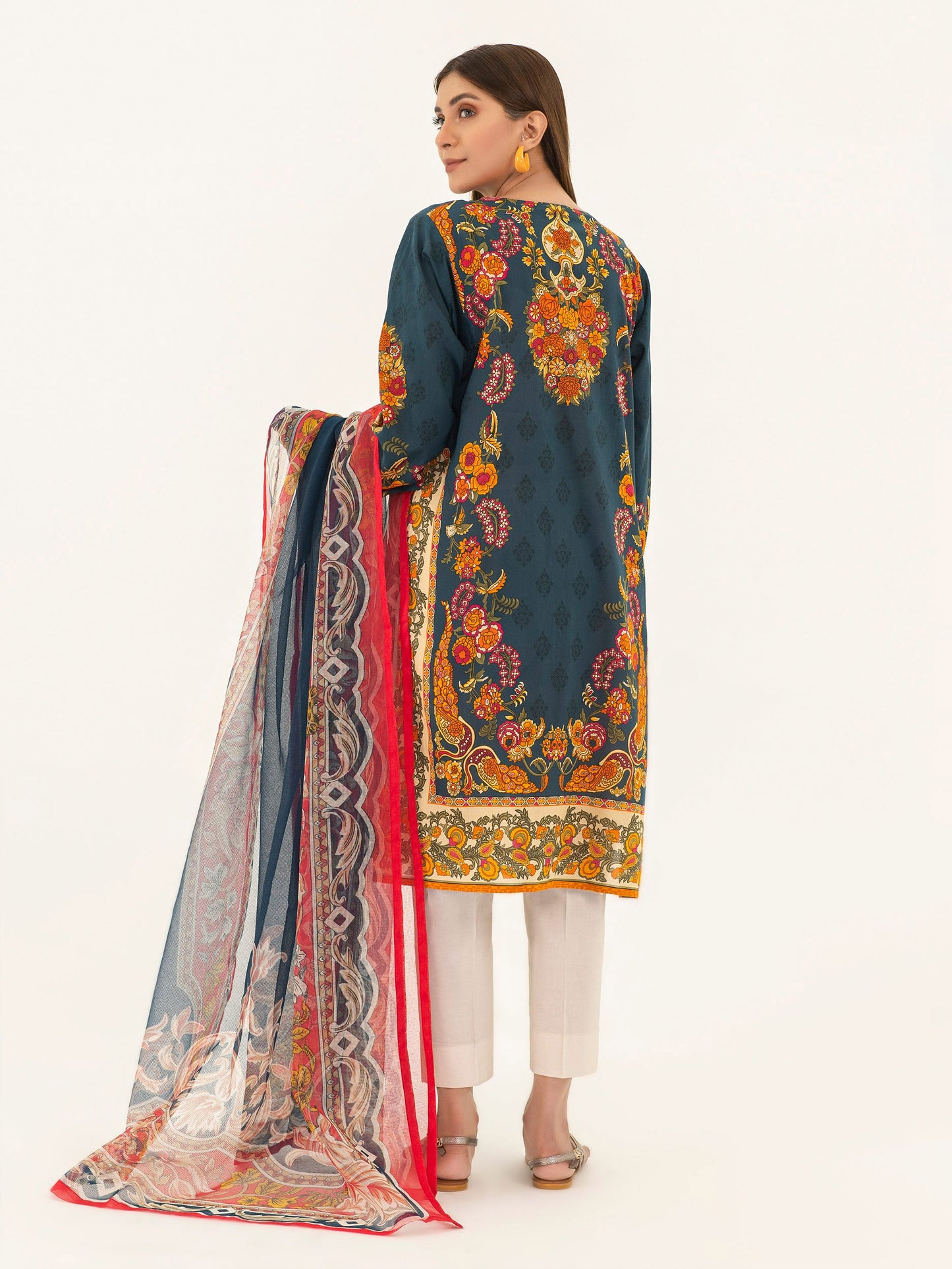 Embroidered  Lawn Suit