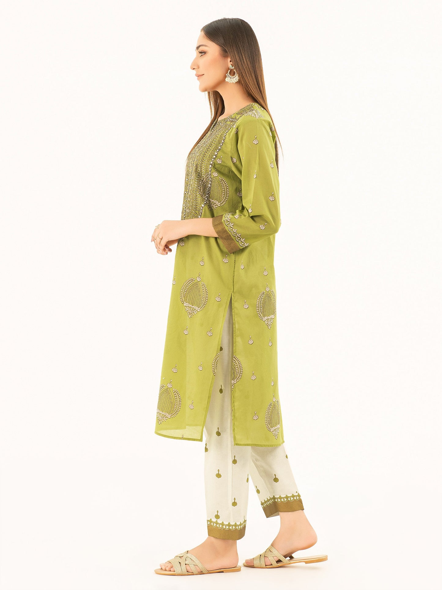 Embroidered Lawn Suit