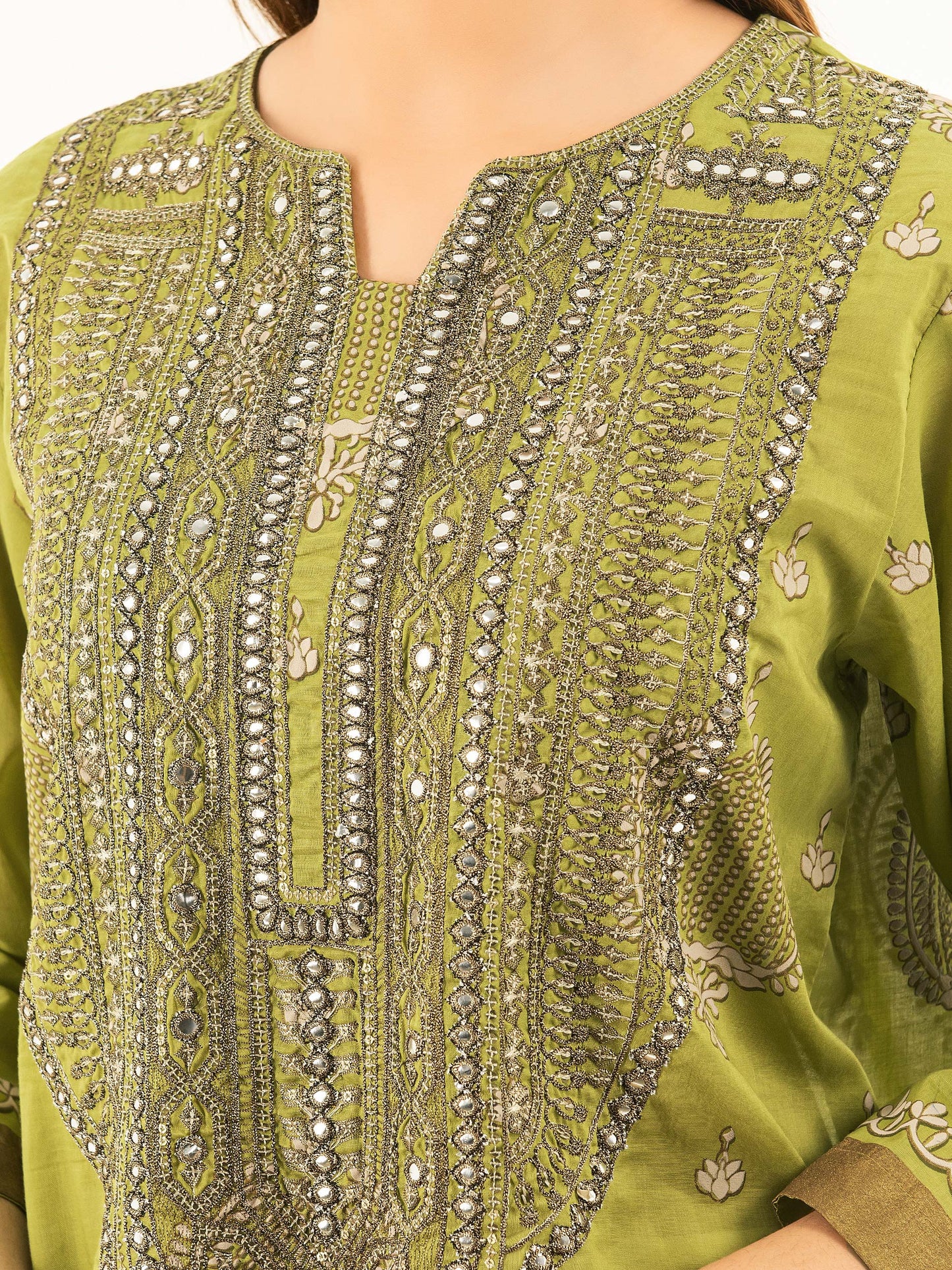 Embroidered Lawn Suit