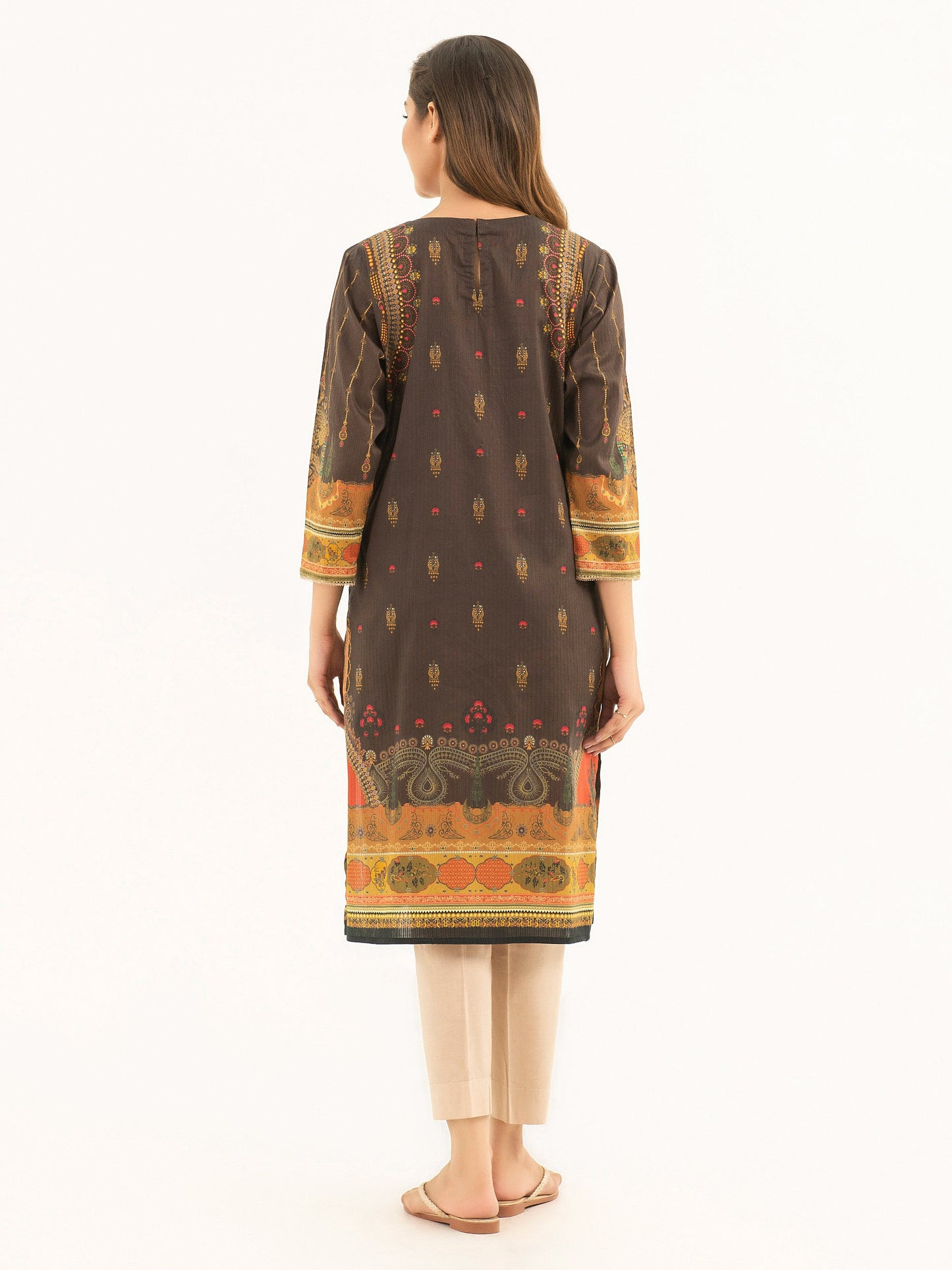 Embellished Lawn Shirt