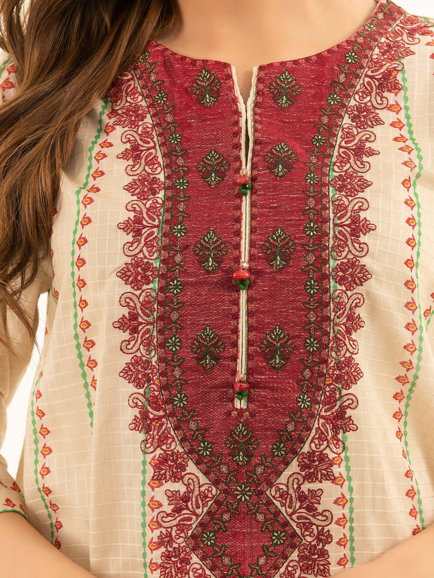 Embroidered Lawn Shirt