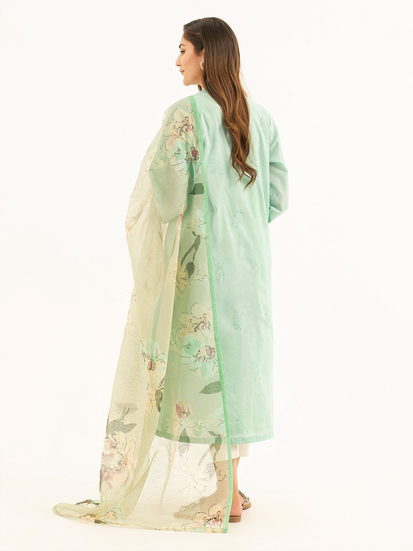 Embroidered Lawn Suit