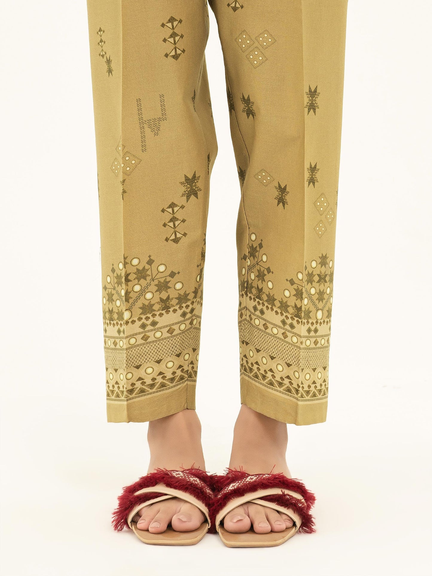 Printed Cambric Trousers